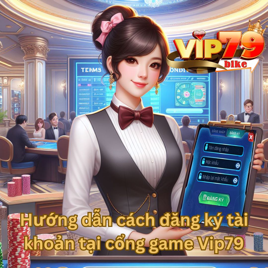 Hướng dẫn cách đăng ký tài khoản tại cổng game Vip79