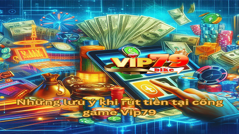 những lưu ý khi rút tiền tại cổng game vip79