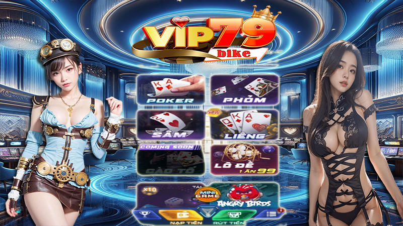 Giới thiệu những sản phẩm trong game bài Vip79