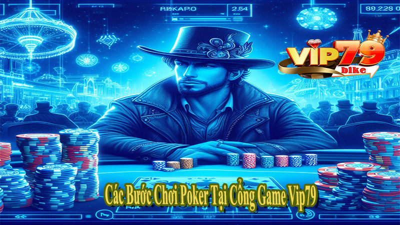 Các Bước Chơi Poker Tại Cổng Game Vip79